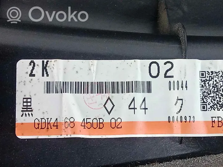 Mazda 6 Garniture de panneau carte de porte avant GDK468450B