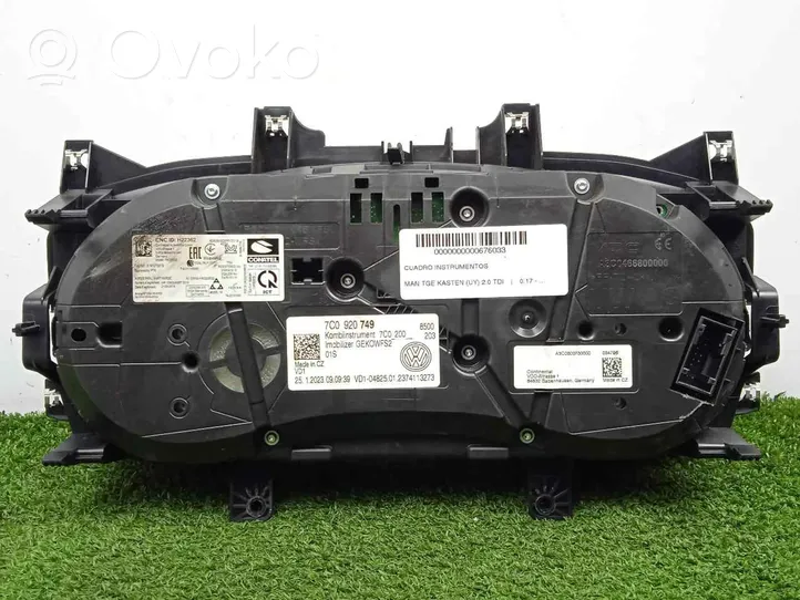 Man TGE 1gen Tachimetro (quadro strumenti) 