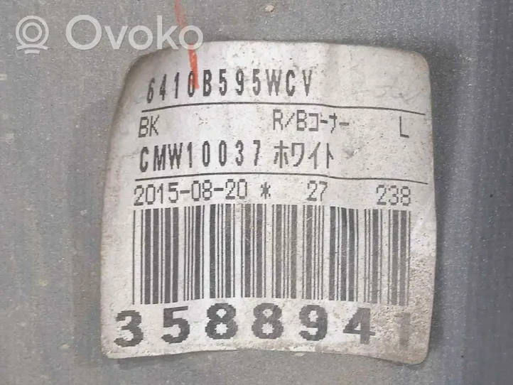 Mitsubishi Montero Coin de pare-chocs arrière 6410B595WCV