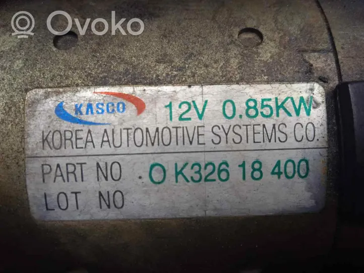 KIA Shuma Käynnistysmoottori OK32618400