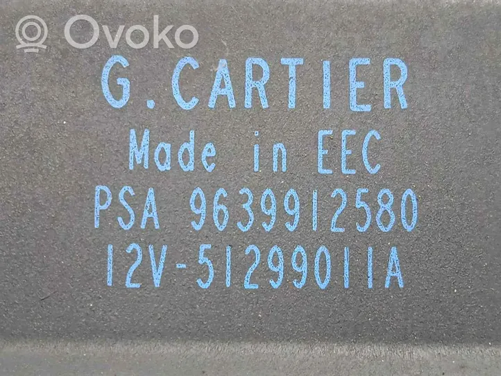Citroen Saxo Przekaźnik / Modul układu ogrzewania wstępnego 9639912580