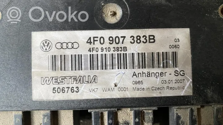 Audi A6 S6 C6 4F Centralina/modulo rimorchio barra di traino 