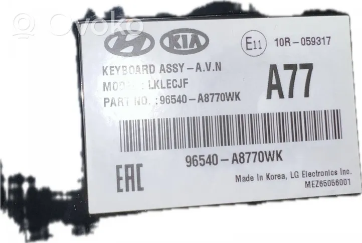 KIA Optima Ilmastoinnin ohjainlaite 