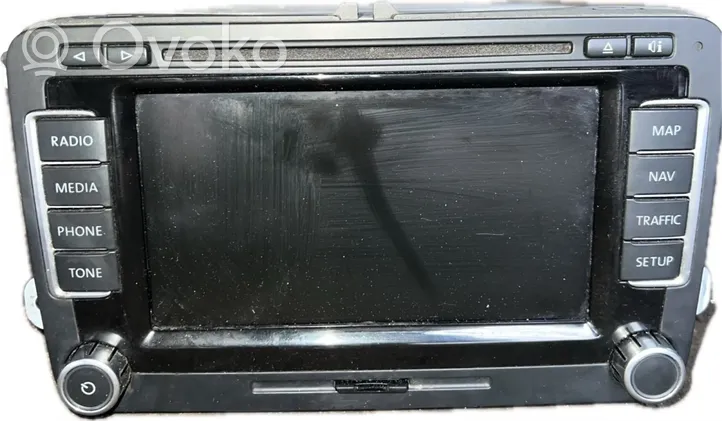 Volkswagen Golf V Radio/CD/DVD/GPS-pääyksikkö 