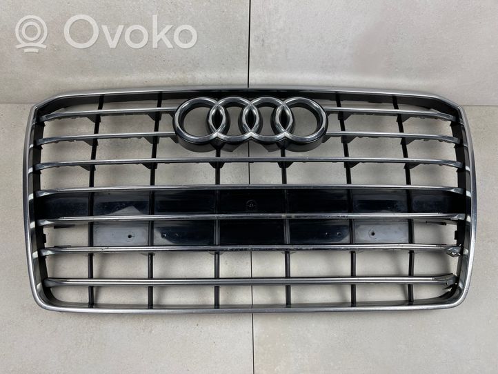 Audi A8 S8 D4 4H Maskownica / Grill / Atrapa górna chłodnicy 4H0853651AA