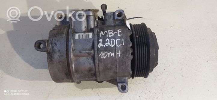 Mercedes-Benz E W212 Ilmastointilaitteen kompressorin pumppu (A/C) A0022303111