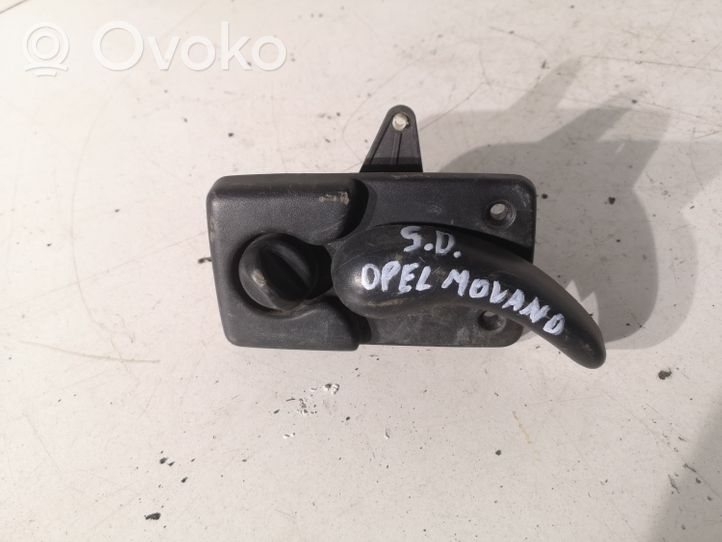 Opel Movano A Raczka otwierania klapy tylnej bagażnika od wewnątrz 