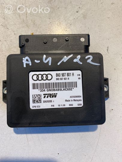 Audi A4 Allroad Module de commande de frein à main 8K0907801H