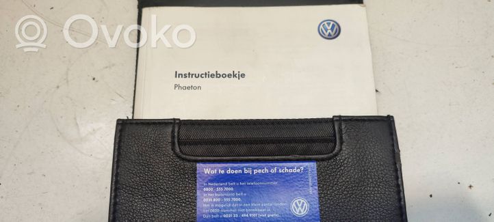 Volkswagen Phaeton Serviso knygelė 