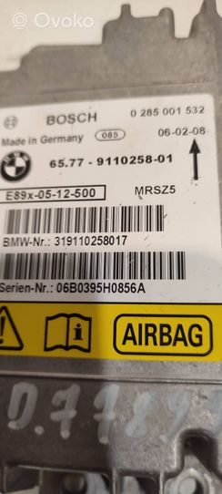 BMW 3 E90 E91 Centralina/modulo airbag 9110258