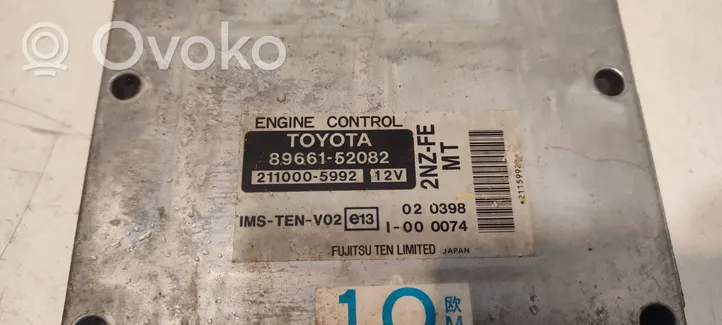 Toyota Yaris Calculateur moteur ECU 8966152082