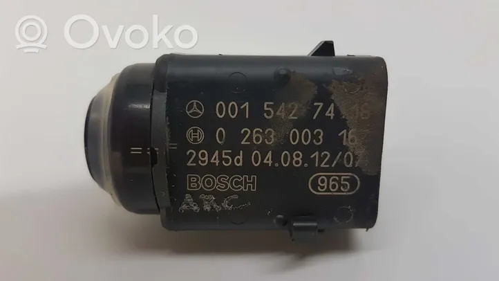 Mercedes-Benz CLS C219 Parkošanās (PDC) sensors (-i) 0263003167