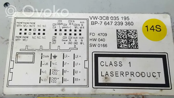 Volkswagen Scirocco Moduł / Sterownik GPS 8157647239360