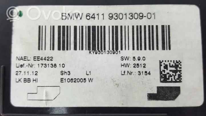 BMW 1 F20 F21 Muut ohjainlaitteet/moduulit 64119301309