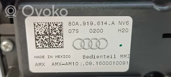 Audi Q5 SQ5 Console centrale, commande de multimédia l'unité principale 