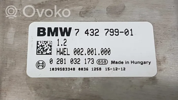 BMW X5 F15 Centralina/modulo del motore 0281032173