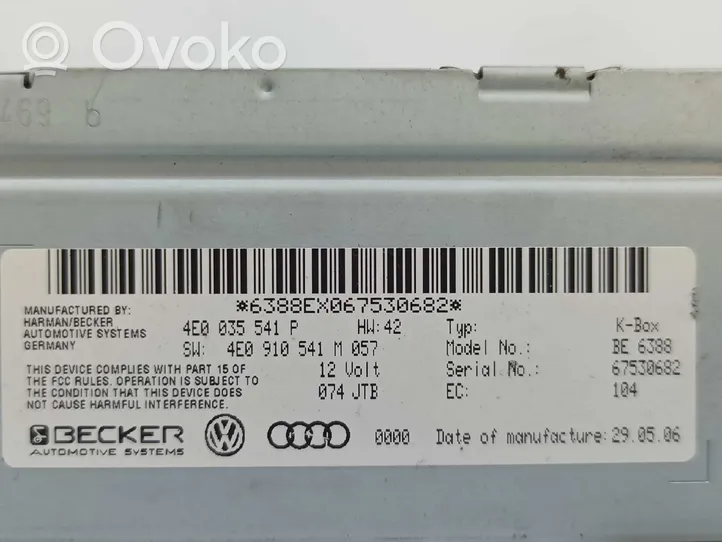 Audi Q7 4L Moduł / Sterownik GPS 4E0910541M