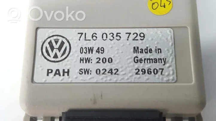 Volkswagen Touareg I Other control units/modules 7L6035729K