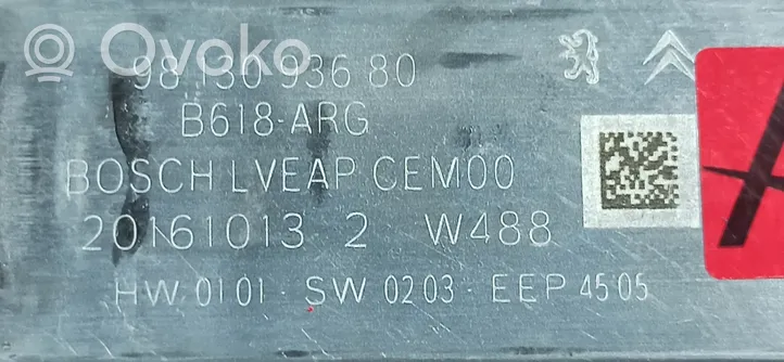 Citroen C3 El. Lango pakėlimo mechanizmo komplektas 9813093680