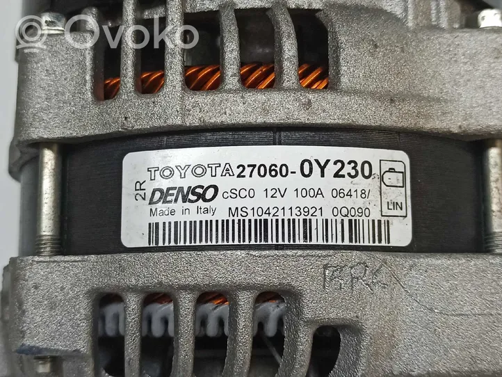 Toyota Auris E180 Alternator 27060-0Y230