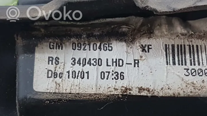 Opel Agila A Elektryczne lusterko boczne drzwi 340430