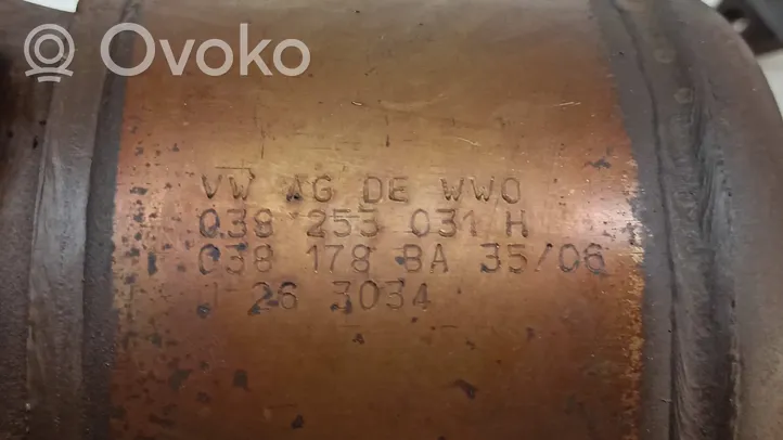 Volkswagen Caddy Filtre à particules catalyseur FAP / DPF 038253033F