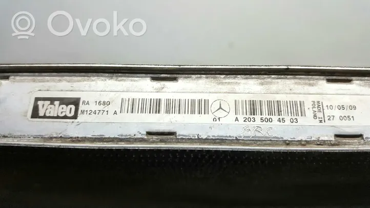 Mercedes-Benz CLC CL203 Chłodnica 2035004503