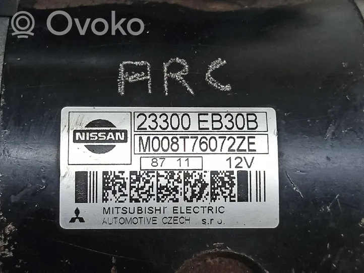 Nissan Pathfinder R51 Motorino d’avviamento M008T76072ZE