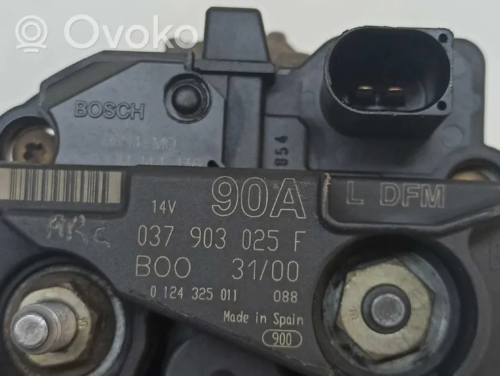 Audi A2 Alternator 0124325011