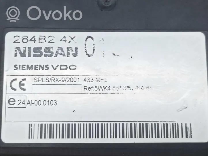 Nissan Navara D40 Inne komputery / moduły / sterowniki 284B24X02C