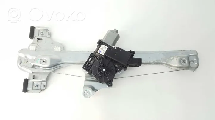 Opel Mokka X Rear door window regulator with motor 001100753000