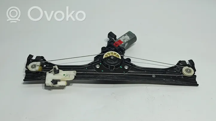 Fiat 500 Front door window regulator with motor 51976094