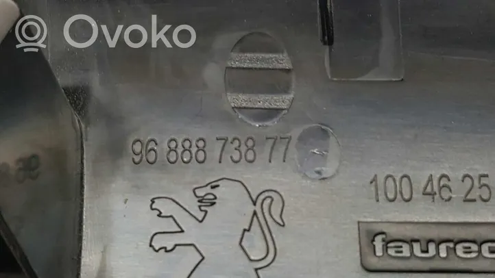Peugeot 508 Ramka przycisków otwierania szyby drzwi przednich 9688873877