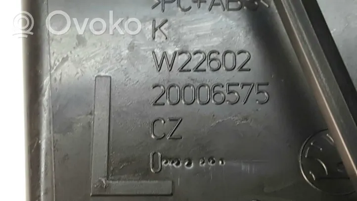 Skoda Fabia Mk3 (NJ) Kojelaudan keskiosan tuuletussuuttimen ritilä W22602