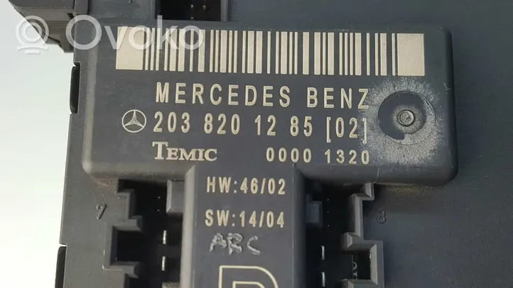 Mercedes-Benz C W203 Altre centraline/moduli 00001320