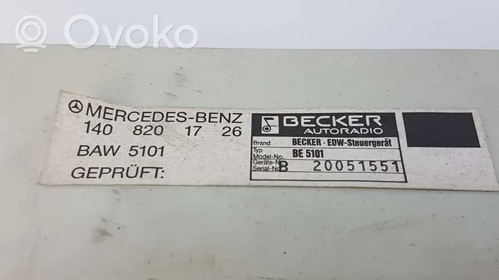 Mercedes-Benz S W140 Autres unités de commande / modules A1408206626