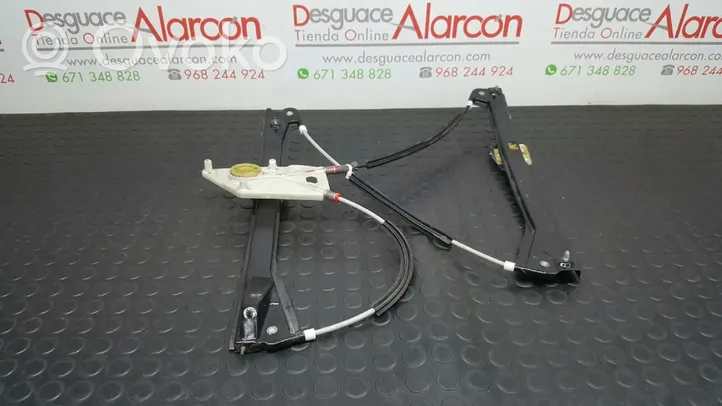 Volkswagen Polo V 6R Front door window regulator with motor 6R4837462D