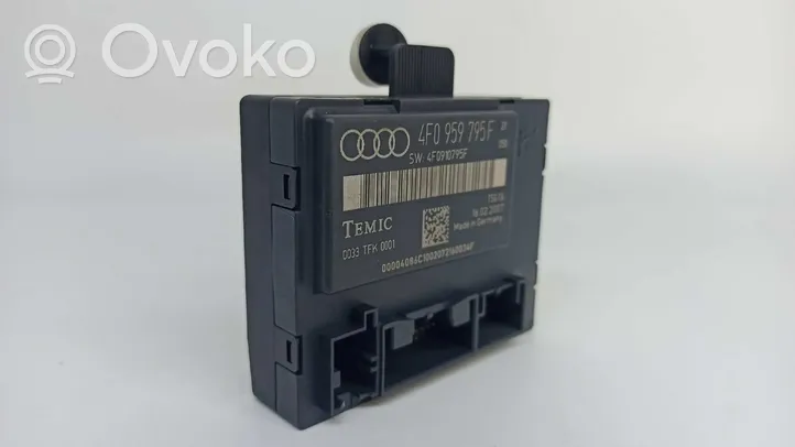 Audi A6 S6 C6 4F Muut ohjainlaitteet/moduulit 4F0910795F