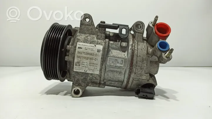 Peugeot 308 SW  Air conditioning (A/C) compressor (pump) 9827552180