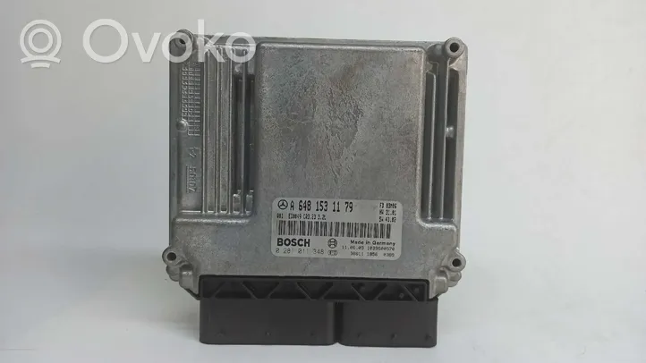 Mercedes-Benz S W220 Komputer / Sterownik ECU silnika 0281011348