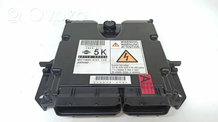 Nissan Pathfinder R51 Unité de commande, module ECU de moteur MB275800-4737