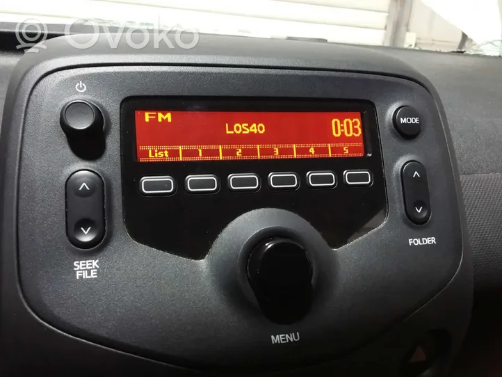 Peugeot 108 GPS-navigaation ohjainlaite/moduuli 861200H040