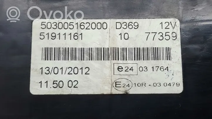 Opel Combo D Licznik / Prędkościomierz 503005162000
