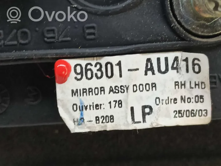 Nissan Primera Rétroviseur extérieur électrique de porte avant 96301AU480