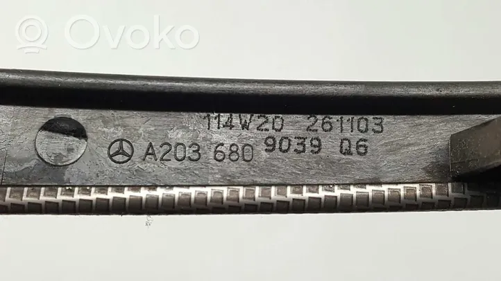 Mercedes-Benz C W203 Rivestimento pulsantiera finestrino della portiera anteriore A20368090399C61