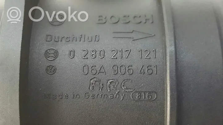 Seat Toledo II (1M) Przepływomierz masowy powietrza MAF 0280217121