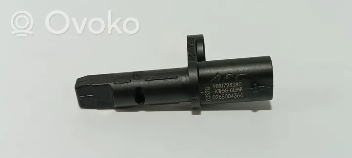 Citroen C5 Aircross Sensore velocità del freno ABS 0265004364