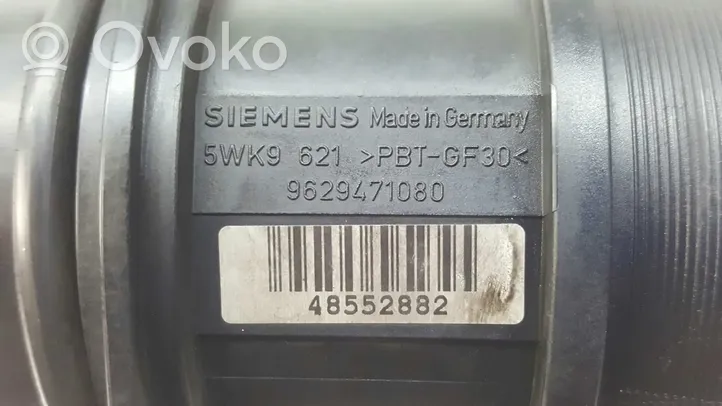 Citroen Berlingo Przepływomierz masowy powietrza MAF 48552882