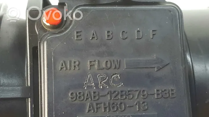Ford Focus Caudalímetro de flujo del aire 98AB-12B579-B2B