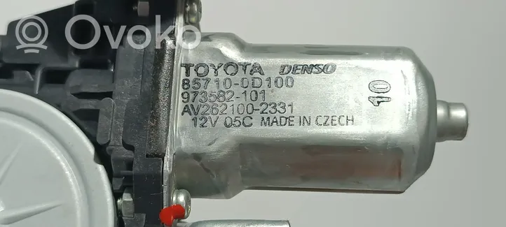 Toyota Yaris Priekinio el. Lango pakėlimo mechanizmo komplektas 973582101